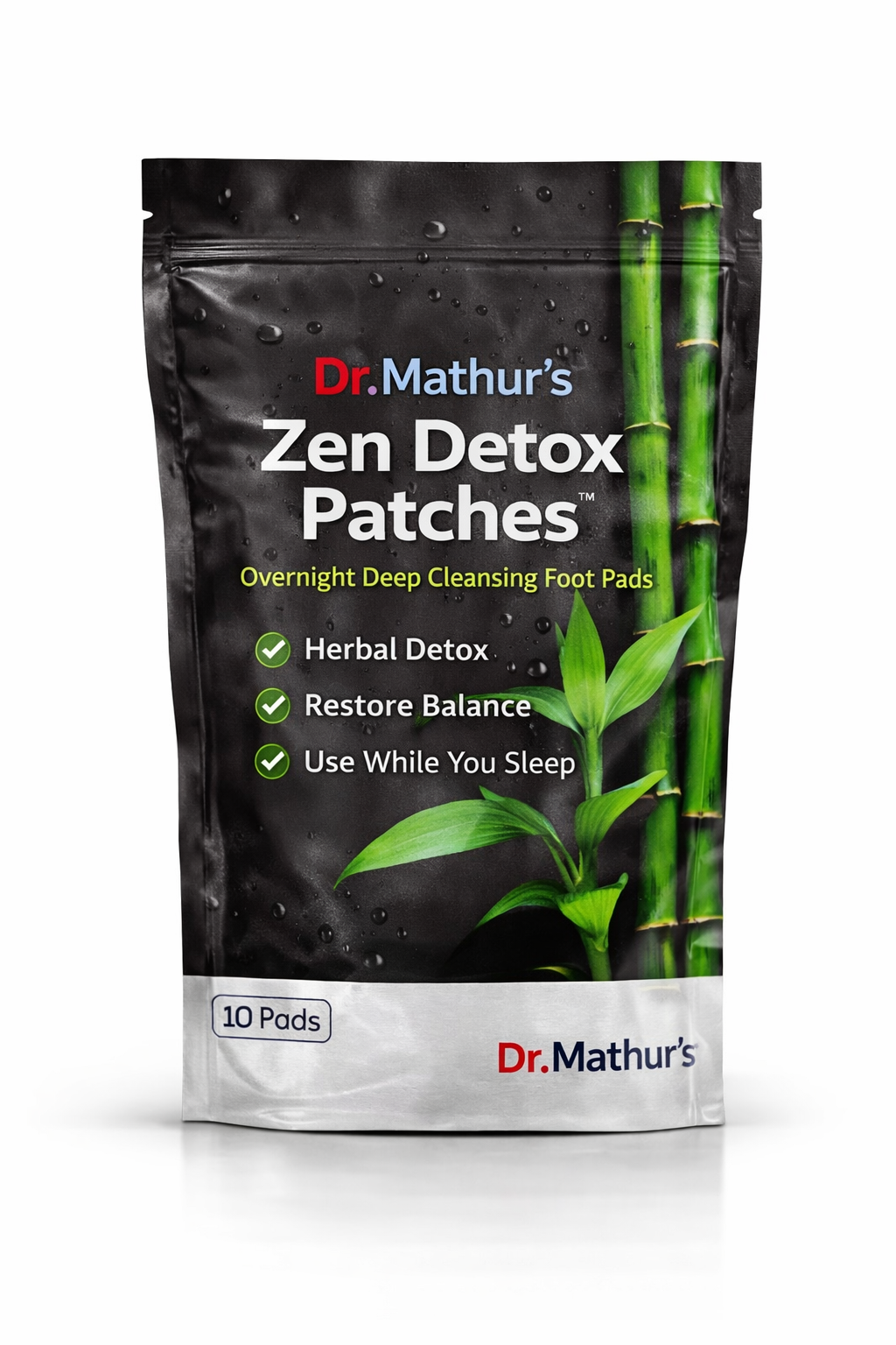 Dr. Mathur’s™ Zen Detox Patches | Restore Balance & Wellness